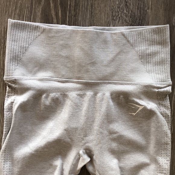 Gymshark vital rise seamless leggings small light grey marl - Picture 7 of 13